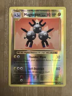 Magneton REVERSE HOLO 38/108 Pokemon TCG XY Evolutions Card NM 2016 - Image 1