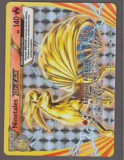 Ninetales BREAK 16/108 Holo - XY BREAKpoint - Pokemon Card 2016 NM - Image 1