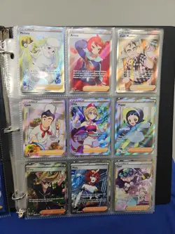 Pokemon Binder Lot Collection Of 144 Cards Illustration Rares Full Arts, Ex’s ++ - Image 2