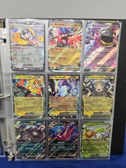 Pokemon Binder Lot Collection Of 144 Cards Illustration Rares Full Arts, Ex’s ++ - Image 5