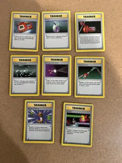 Shadowless Trainers Pokemon Card Lot Vintage WOTC - Image 1