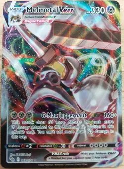 Melmetal Vmax 048/078 Pokemon Go NM Full Art Ultra Rare Pokemon Card - Image 1