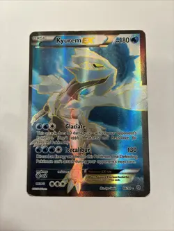 Pokemon TCG Kyurem-Ex Holo Full Art Ultra Rare Card Ancient Origins 86/98 - Image 5