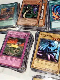 Lot Of 600+ Yu-Gi-Oh Cards 1996 Heavily Played - Image 5