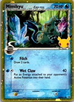 Mimikyu Celebrations SWSH136 SWSH: Sword & Shield Promo Cards Holo - Image 1