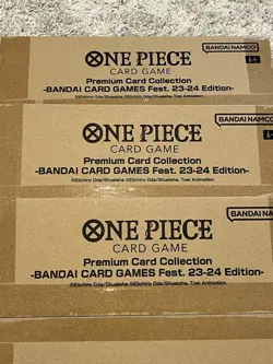 One Piece Premium Card Collection Bandai Games Fest '23-24 ENG SEALED! (3 Boxes) - Image 4
