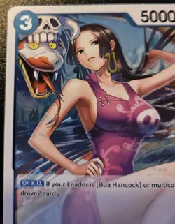 Boa Hancock OP13-051 Foil Rare Carrying On His Will One Piece Card Game - Image 2