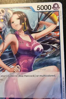 Boa Hancock OP13-051 Foil Rare Carrying On His Will One Piece Card Game - Image 3