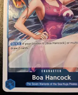 Boa Hancock OP13-051 Foil Rare Carrying On His Will One Piece Card Game - Image 4