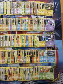 Vintage Pokemon Card Lot Fire Espeon Mewtwo Ampharos 210+ - Image 2