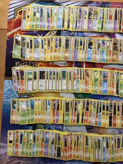 Vintage Pokemon Card Lot Fire Espeon Mewtwo Ampharos 210+ - Image 3