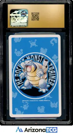 Pokemon 1998 Pidgey 2 Of Spades Blue Back Playing Cards BLACK LABEL CGC 10 - Image 2