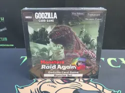 GODZILLA CARD GAME MONSTERS RAID AGAIN FIRST EDITION BOOSTER SET BOX A CG4 - Image 1