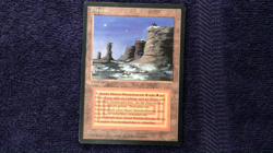 PLATEAU dual land and Mahamoti Djinn Foreign Black Border German MTG LP - Image 2