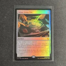 White Lotus Tile (foil) - Avatar: The Last Airbender - MTG - Image 1