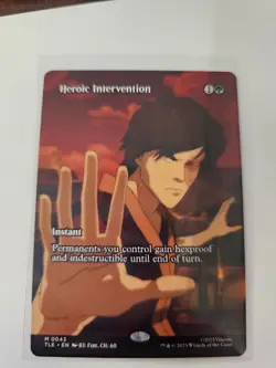 Heroic Intervention Borderless MTG Avatar: TLA Eternal-Legal Nm/M - Image 1