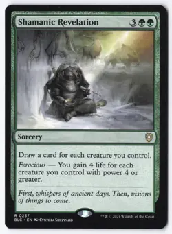 Shamanic Revelation R Commander: Bloomburrow 237 NM - Image 1