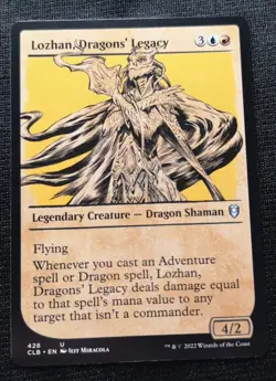 Lozhan, Dragons' Legacy - Showcase - CLB - NM Unplayed - EN - 428 - Image 1