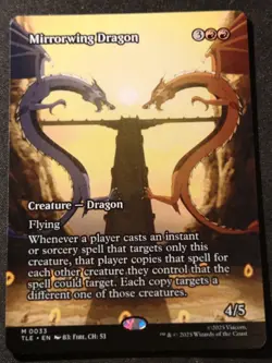 Mirrorwing Dragon - Borderless - TLE - MTG - EN - NM - 0033 - Image 1