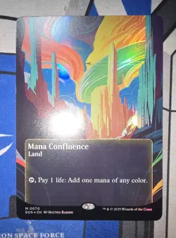 MTG - Edge of Eternities - Mana Confluence (Borderless) #0070 - Near Mint Foil - Image 1
