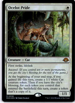 Ocelot Pride FOIL NM MTG - Image 1