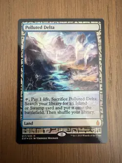 Polluted Delta Zendikar Expeditions Foil NM - Image 1
