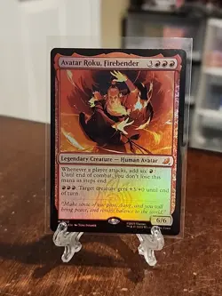 Avatar Roku, Firebender - FOIL #112 - Avatar: The Last Airbender - NM MTG - Image 1