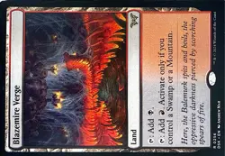 Blazemire Verge Non- Foil R Duskmourn: House of Horror 256 NM - Image 1