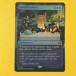 Forced Fruition | Foil | R | 18 | Wilds of Eldraine: Enchanting Tales | MTG - Image 1