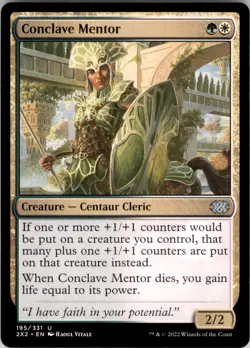 Double Masters 2022 #195 Conclave Mentor - Image 1