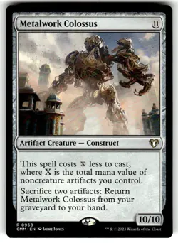 Magic: The Gathering Metalwork Colossus Rare Regular MTG NM - Image 1