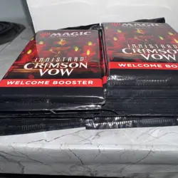 MAGIC THE GATHERING Crimson vow Welcome boosters PACK 17 LOT MTG NICE NEW - Image 2