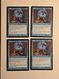4x Opt Invasion MTG Magic the Gathering LP/NM - Image 1