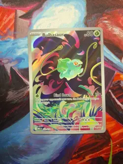 Pokemon TCG: Bulbasaur (Illustration Rare) - 133/132 - ME01: Mega Evolution - NM - Image 1