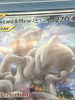 MEWTWO & MEW GX 2019 Pokemon Partnership Tins English #SM191 Promo PSA 10 - Image 5