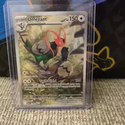Pokemon TCG Unfezant Illustration Rare Black Bolt 150/086 - Image 1