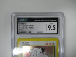 1999 Pokemon Base Set Clefairy 5/102 Holo CGC 9.5 - Image 2