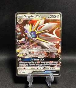 Pokemon TCG Solgaleo GX SM16 Sun & Moon Promo Ultra Rare NM - Image 1
