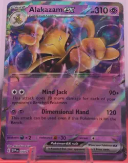 Alakazam Ex - Black star promo 050 - NM - 2023 Pokemon TCG S&V - Image 1