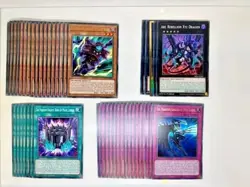 Yugioh Complete Competitive Phantom Knights Deck + Extra Deck **HOT** + Bonus - Image 1