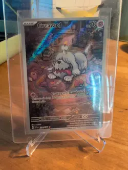 Greavard Art Rare 214/198 From Scarlet & Violet Base Set. Near Mint-Mint Card - Image 3