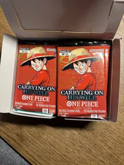 OP13 One Piece TCG Carrying On His Will Bulk Cards English Card OPEN BOX!! - Image 1