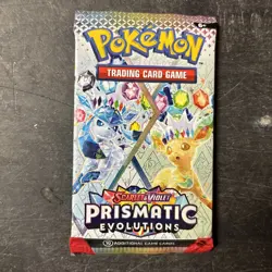 Pokemon Prismatic Evolutions Booster Pack - 10 Cards/Pack - Random Art - SEALED - Image 2