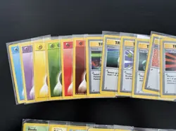 Pokemon Base Set Shadowless Card Collection (No Duplicates)- 42 Vintage WOTC Lot - Image 5
