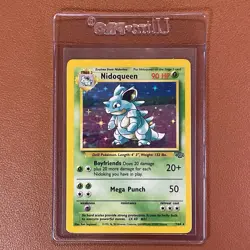 Nidoqueen 7/64 Rare Holo 1999 Jungle Set Pokemon Card - Image 2