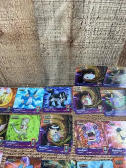Pokemon 3D Lenticular Cards Lot - Artbox Advanced Action Flipz 54 (Duplicates) - Image 3