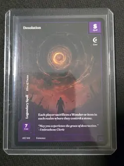 Wonders of the First, CCG - MYTHIC LOT, 15 Mythic Cards - Existence Series 1 - Image 5
