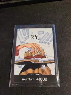 Special DON!! Card 2Y DP-08 One Piece Legacy of the Master Promo Foil NM English - Image 1