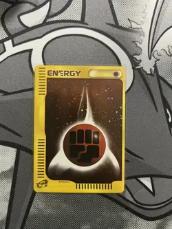 Fighting Energy 2002 Holo E-Series McDonald's Promo Pokemon Card Swirly NM - Image 1