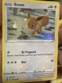Eevee - Holo Promo SWSH: Sword & Shield Promo Cards SWSH190 NM W/Swirl - Image 2